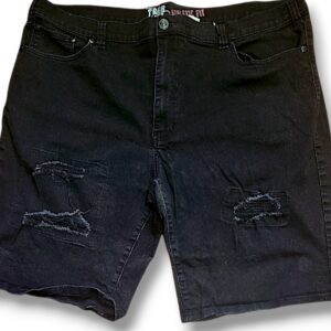 Torn Negro de mezclilla