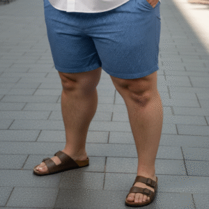 Bermuda Azul a cuadros