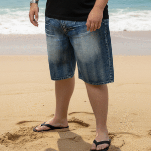 Bermuda de Mezclilla